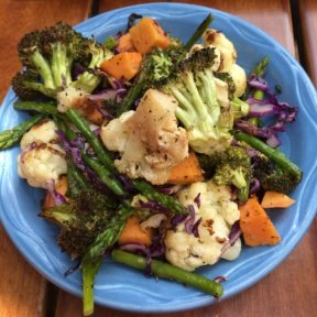 Gluten-free veggies from Zolo Grill